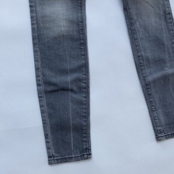 Guess Mid Rise Power Curvy Skinny Jeans In Create Wash Size 24 - Picture 2 of 11